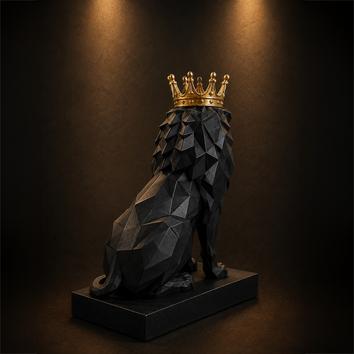 Royal Black Lion