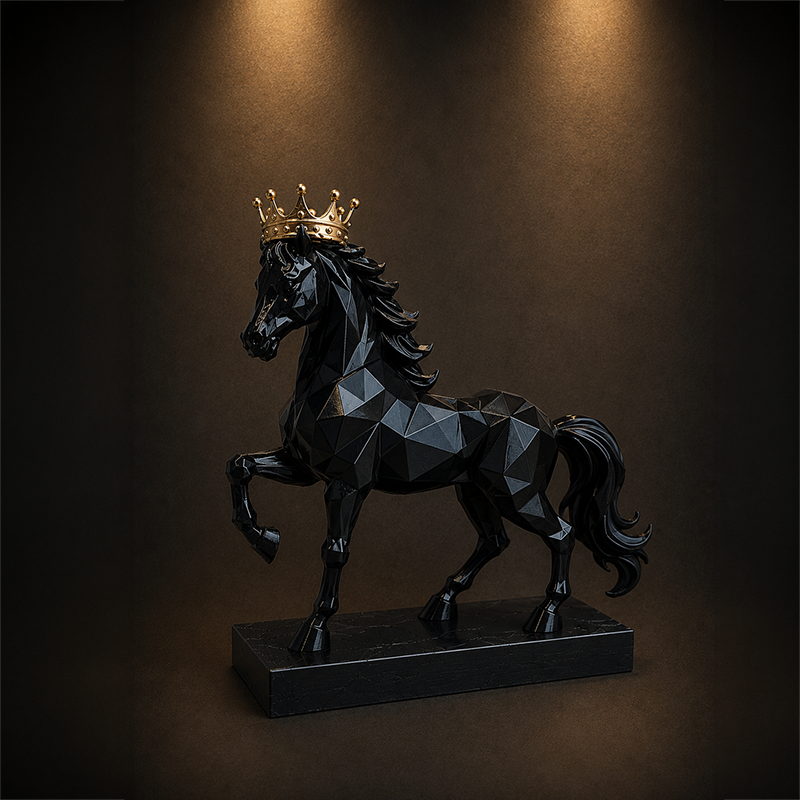 Royal Black Raven